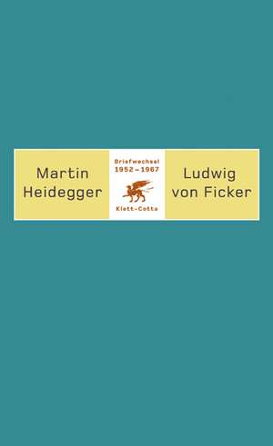 Briefwechsel 1952-1967 de Martin Heidegger