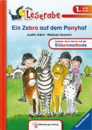 Leserabe - Ein Zebra auf dem Ponyhof de Judith Allert