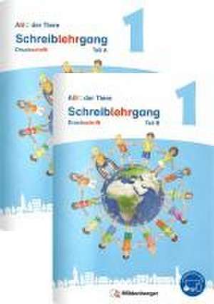 ABC der Tiere 1 Neubearbeitung - Schreiblehrgang Druckschrift, Teil A und B de Klaus Kuhn