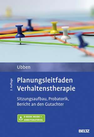 Planungsleitfaden Verhaltenstherapie de Bernd Ubben