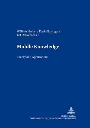 Middle Knowledge de William Hasker