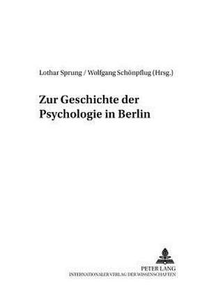 Zur Geschichte Der Psychologie in Berlin: Eigene Neuuebersetzung Von Euripides' Letztem D de Lothar Sprung