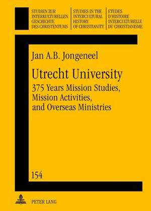 Utrecht University de Jan Jongeneel