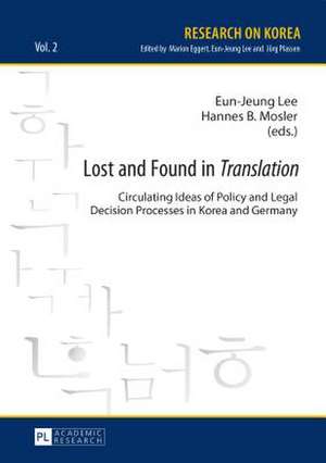 Lost and Found in Translation de Eun-Jeung Lee