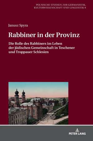 Rabbiner in der Provinz de Janusz Spyra