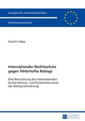 Internationaler Rechtsschutz Gegen Fehlerhafte Ratings: Modern Residences of Artists as the Subject and Space of Creation de Carolin Happ