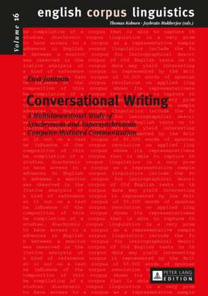 Conversational Writing de Ewa Jonsson