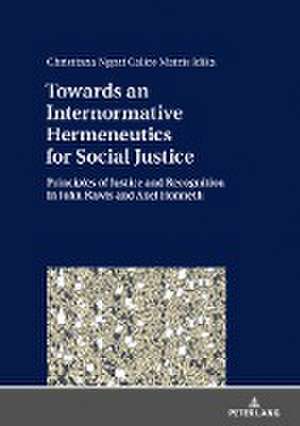 Towards an Internormative Hermeneutics for Social Justice de Christiana Idika