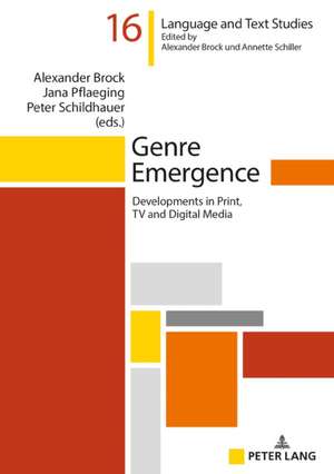 Genre Emergence