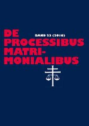 De processibus matrimonialibus