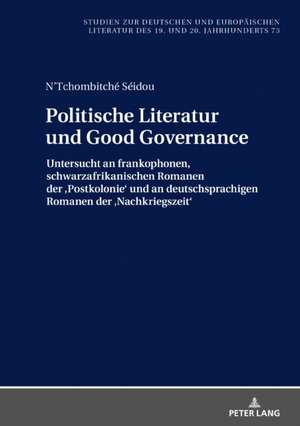 Politische Literatur und Good Governance de Seidou