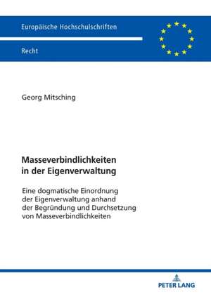 Masseverbindlichkeiten in der Eigenverwaltung de Georg Mitsching