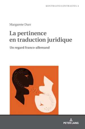 La pertinence en traduction juridique de Margarete Durr