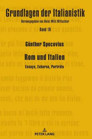 ROM Und Italien de Gunther Specovius