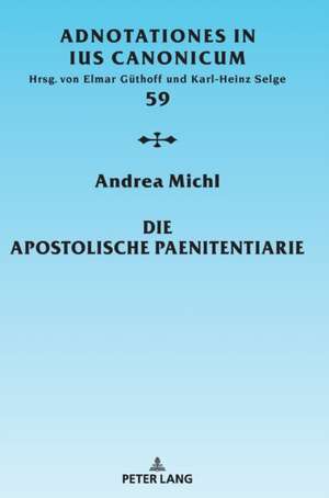 Die Apostolische Paenitentiarie de Andrea Michl