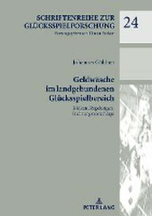 Geldwäsche im landgebundenen Glücksspielbereich de Johannes Güldner