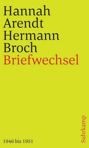 Briefwechsel de Hannah Arendt