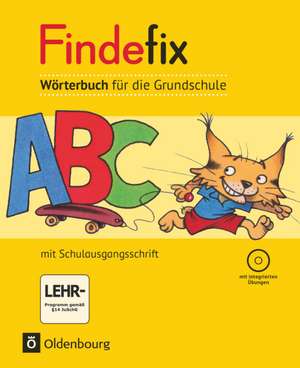 Findefix Wörterbuch in Schulausgangsschrift mit CD-ROM