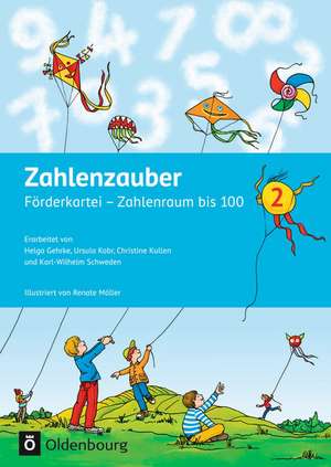 Zahlenzauber - 2. Schuljahr. Förderkartei zu den Ausgaben E, G, H, M und S de Helga Gehrke