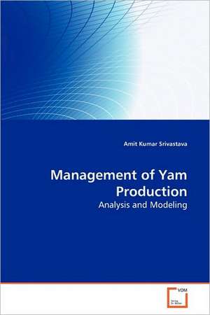 Management of Yam Production de Amit Kumar Srivastava