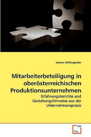 Mitarbeiterbeteiligung in oberösterreichischen Produktionsunternehmen de Johann Wilflingseder