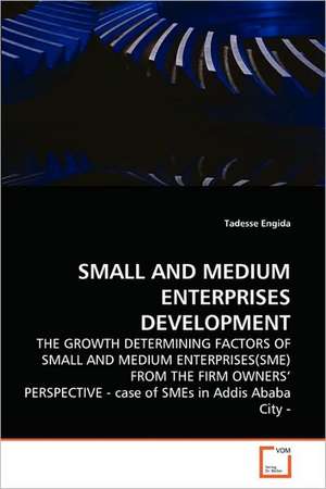 Small and Medium Enterprises Development de Tadesse Engida