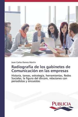 Radiografia de Los Gabinetes de Comunicacion En Las Empresas: Novelas, Guiones y Peliculas de Juan Carlos Ramos Martín