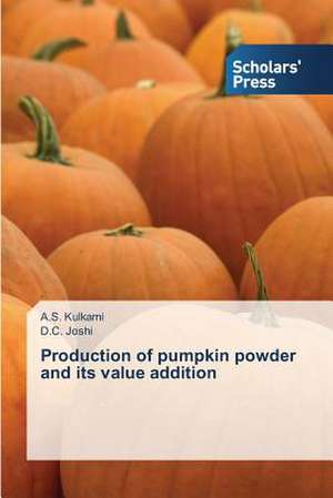 Production of Pumpkin Powder and Its Value Addition: LVL Reinforced Composite de A. S. Kulkarni