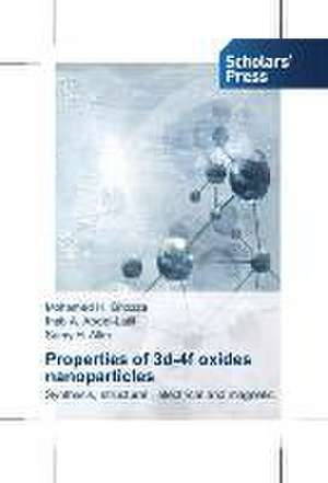 Properties of 3d-4f oxides nanoparticles de Mohamed H. Ghozza