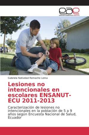 Lesiones No Intencionales En Escolares Ensanut-ECU 2011-2013