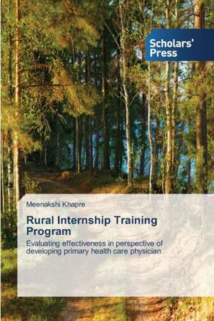 Rural Internship Training Program de Meenakshi Khapre