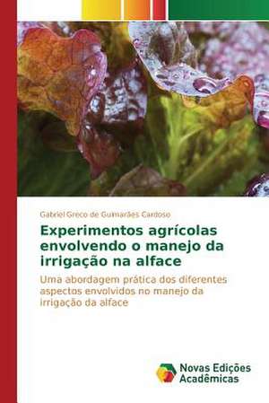 Experimentos Agricolas Envolvendo O Manejo Da Irrigacao Na Alface: Ferramenta Para Interacao E Producao de Conteudos Sbtvd de Gabriel Greco de Guimarães Cardoso