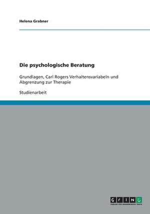 Die psychologische Beratung de Helena Grabner