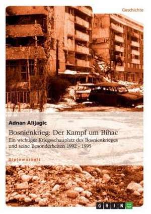 Bosnienkrieg: Der Kampf um Bihac de Adnan Alijagic