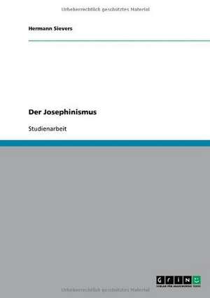 Der Josephinismus de Hermann Sievers