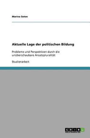 Aktuelle Lage der politischen Bildung de Marina Sotov