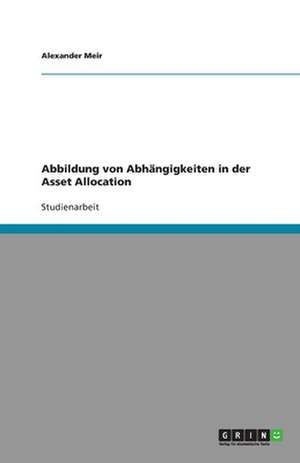 Abbildung von Abhängigkeiten in der Asset Allocation de Alexander Meir