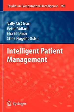 Intelligent Patient Management de Sally McClean