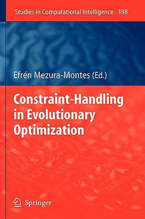 Constraint-Handling in Evolutionary Optimization de Efrén Mezura-Montes