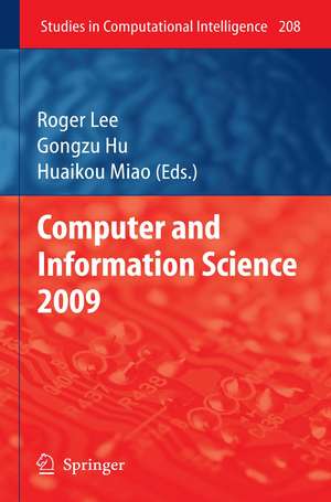 Computer and Information Science 2009 de Roger Lee