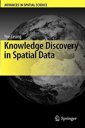 Knowledge Discovery in Spatial Data de Yee Leung
