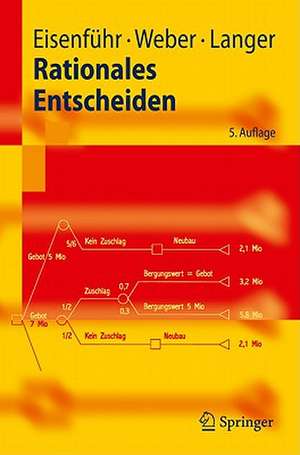 Rationales Entscheiden de Franz Eisenführ