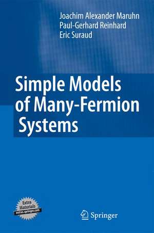 Simple Models of Many-Fermion Systems de Joachim Alexander Maruhn