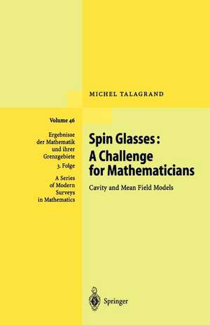 Spin Glasses: A Challenge for Mathematicians: Cavity and Mean Field Models