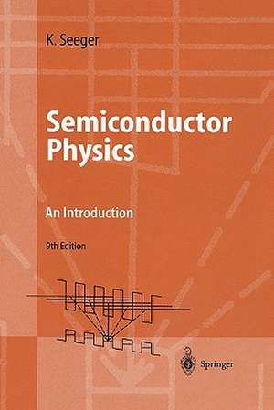 Semiconductor Physics: An Introduction de Karlheinz Seeger