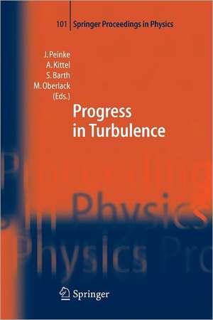 Progress in Turbulence de Joachim Peinke