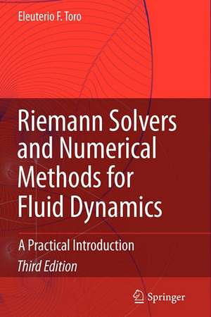 Riemann Solvers and Numerical Methods for Fluid Dynamics: A Practical Introduction de Eleuterio F. Toro