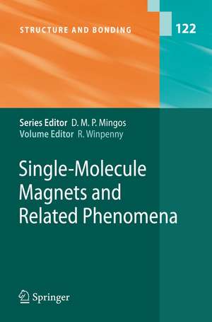 Single-Molecule Magnets and Related Phenomena de Richard Winpenny