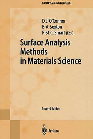 Surface Analysis Methods in Materials Science de D.J. O'Connor