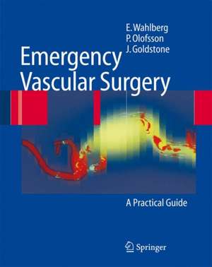 Emergency Vascular Surgery: A Practical Guide de Eric Wahlberg